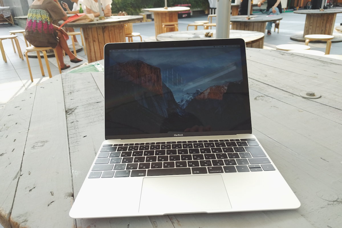 MacbookPro Retina 13inchから、Macbook 12inchに買い換えました。