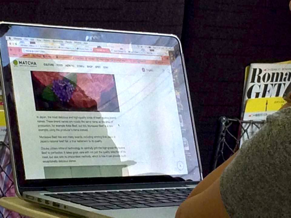 大学の友人から送られてきた嬉しい 1枚