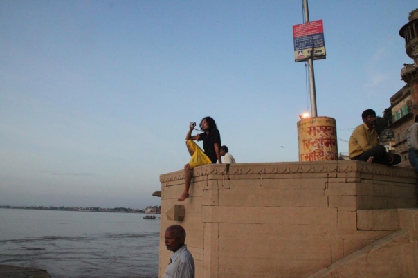 ガンジス河 バラナシ ガンジス河 バラナシ
